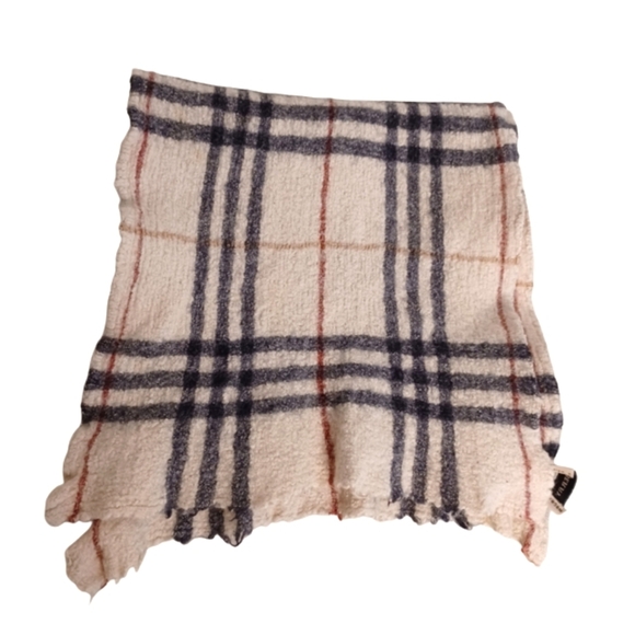Burberry Accessories - Authentic Burberry Wool Classic Plaid Nova Check Scarf